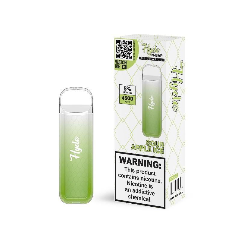 1 SELLER] Hyde N-Bar Recharge - Sour Apple Ice (4500 Puffs