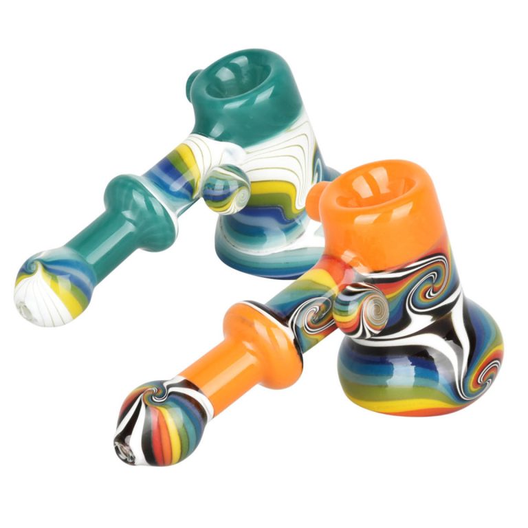 synesthesia bubbler pipe assorted color 5.75