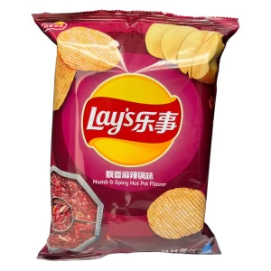 lays numb and spicy pot