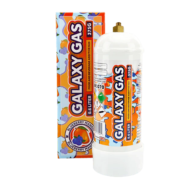 GalaxyGas0.6LN2O375gTank BlueberryMango