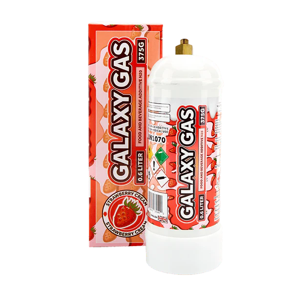 GalaxyGas0.6LN2O375gTank StrawberryCream grande