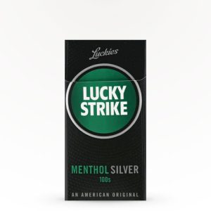 LUCKY STRIKE MEN SILVER BOX 100