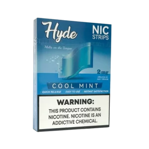 hyde nicotine strips 2mg cool mint