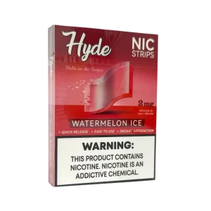 hyde nicotine strips 2mg watermelon ice