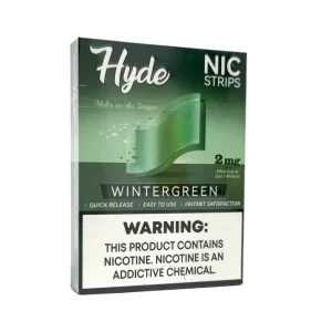 hyde nicotine strips 2mg wintergreen